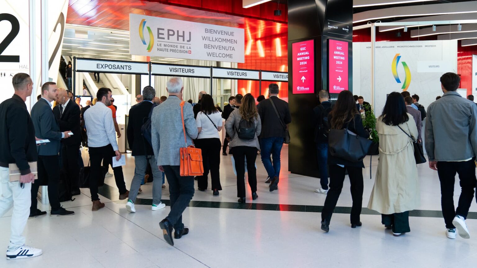 EPHJ 2024 - événement Palexpo - entrée du salon