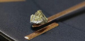 Electroformed nickel microstructure integrated on a watch hand by NanoVoxel